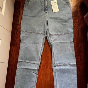Wildfang light wash carpenter jean NWT
